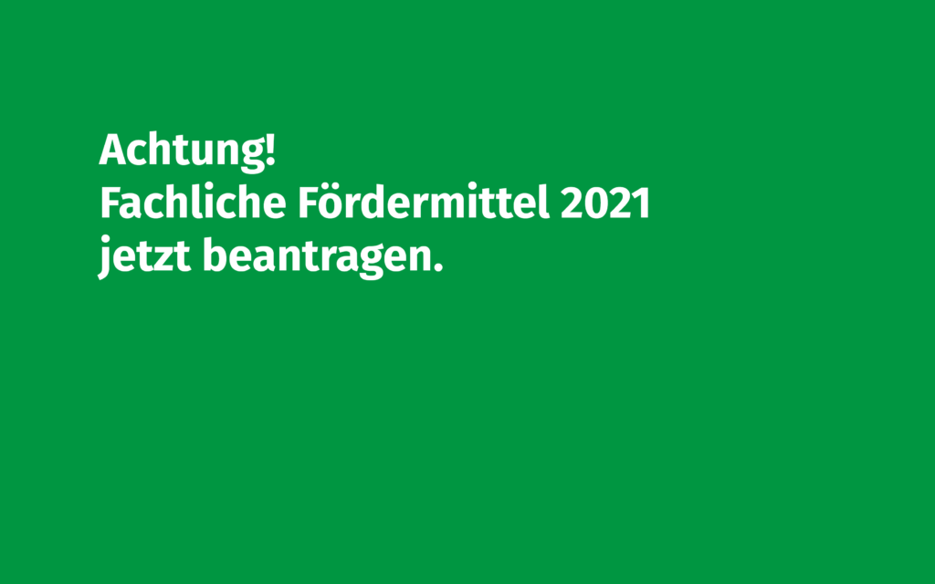 Fachliche Fördermittel 2021 Deadline Volksmusikerbund NRW